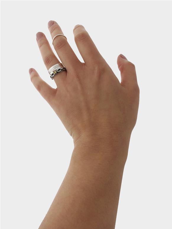 Minimalist Knuckle Ring in Sterling Silver